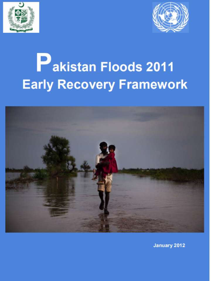 Pakistan Floods 2011 Early Recovery Framework Irp